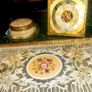 Antique filigree brass Regency set Image 2