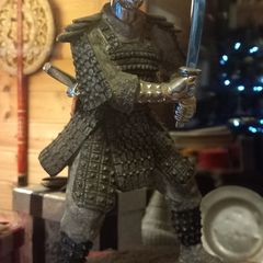 Large Samurai statue, great condition, freepost