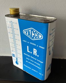Vintage Yacco 2L Oil Can