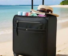 Parfois Nylon Suitcase with cover H50 W40 D20cm