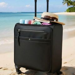 Parfois Nylon Suitcase with cover H50 W40 D20cm