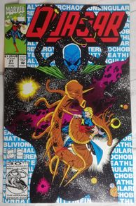 Quasar #37 Mephisto, Living Tribunal, Thanos (1992)