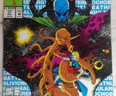 Quasar #37 Mephisto, Living Tribunal, Thanos (1992)