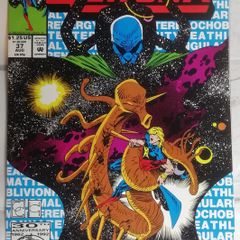 Quasar #37 Mephisto, Living Tribunal, Thanos (1992)