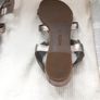 Ecco Sandals 41(8) Bronze/Silver Metallic Worn Once Image 3