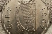 Ireland 1967 1/2 Half Crown Beautiful Uncirculated