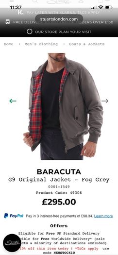 Baracuta G9