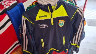 Kerry GAA O'Neills Gaelic Football Half Zip Jersey (Youths 3-4 Years) FREE POST