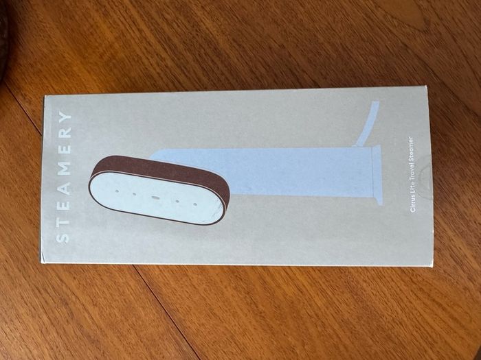 Steamery handheld travel steamer