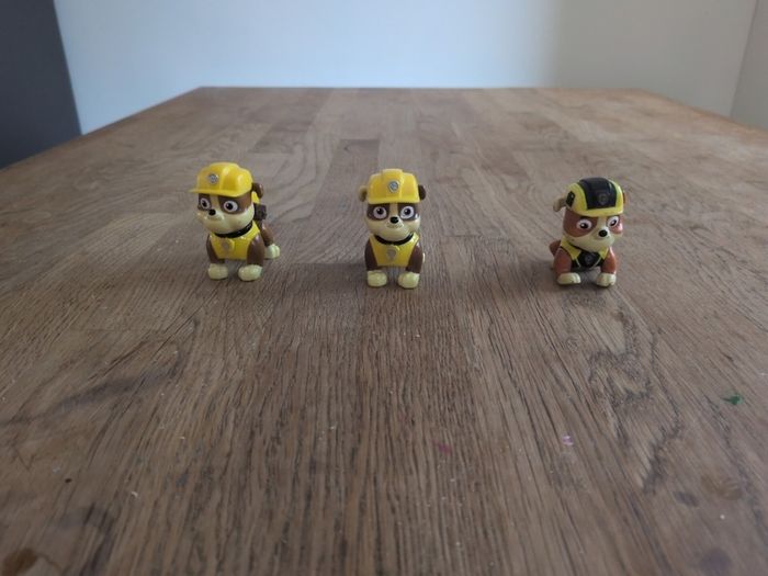 Rubble paw patrol figure