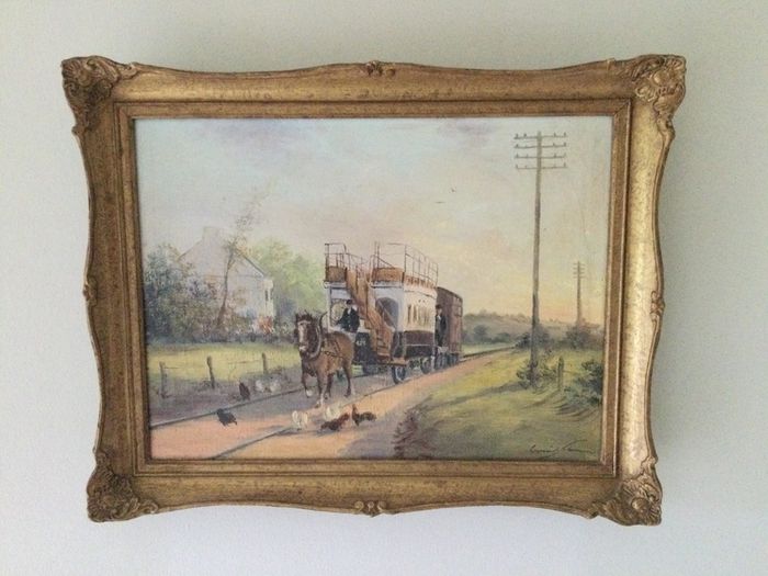 Vintage Oil on Canvas