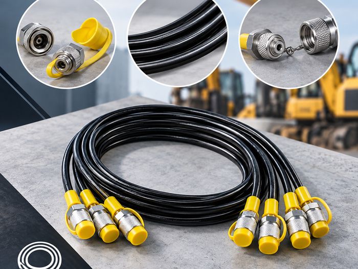 Hydraulic Pressure Test Kit 600 Bar Excavator Tractor Machinery 5 Gauges