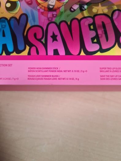 Sheglam X Powerpuff Girls Collection Make Up Box Set Brand New