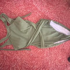 cute green swimsuit