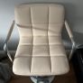 Cream bar stool Image 3