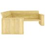 2 Piece Garden Lounge Set Impregnated Pinewood Image 5