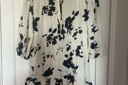Brand new river island cream and black cotton shirt dress