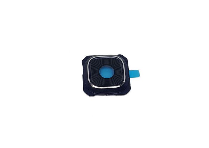 Samsung Galaxy S6 Edge Plus G928 Camera Lens Rear Back Glass Cover & Frame Blue - FHT17SMCL