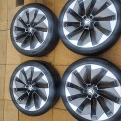 Genuine SkodaBetria dimond cut  alloys refurbished