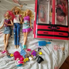 barbie dolls plus wardrobe