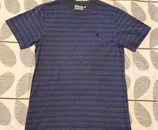 Carhartt WIP Striped Organic Cotton Crewneck T-Shirt - Men's Size S