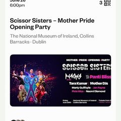 3 X Scissor Sisters Pride Opening Party