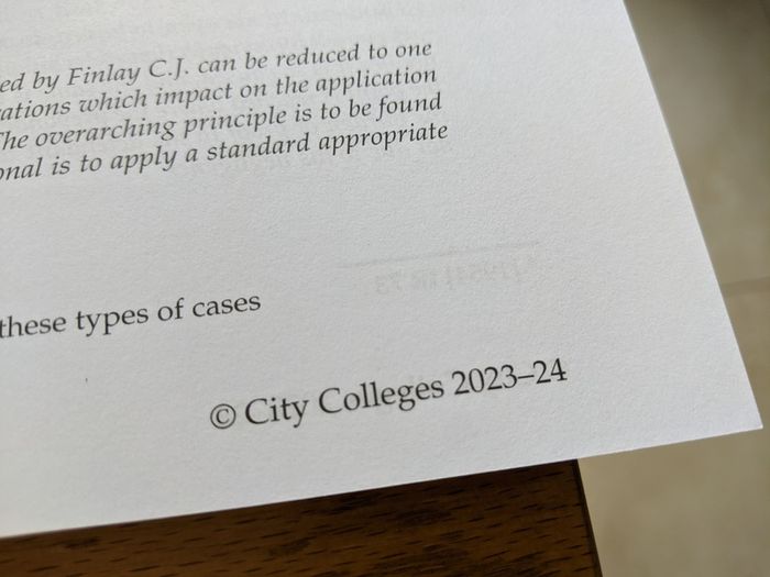 2023-2024 City College Fe1 Manuals