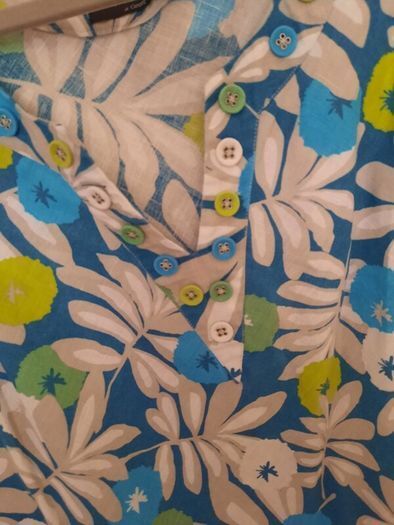 100% Linen MODA Sleeveless Top , UK 18 , Excellent Condition