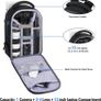 Waterproof Hard Camera Backpack Photography Bag Black DSLR Case Image 2