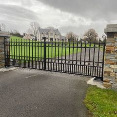 Entrance wrought Iron Gates
