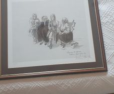 Lithograph. Renowned Cork Artist, William Harrington.