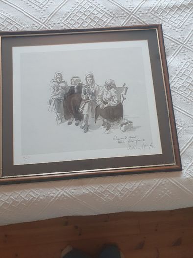 Lithograph. Renowned Cork Artist, William Harrington.