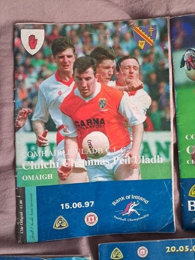 Ulster GAA Programmes X 7