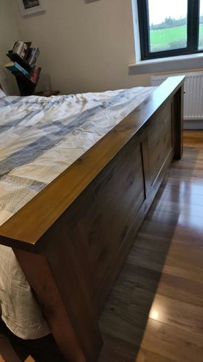 Bedroom Furniture Suite Solid Wood Dark Pine