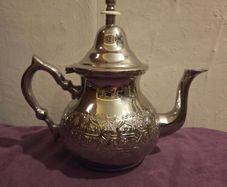 Traditional Moroccan Silver Teapot