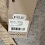 Designer Brand Costa Mani 100% cashmere grey and taupe cardigan BRAND NEW Image 2