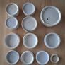 Lot of vintage lids and bases Image 7
