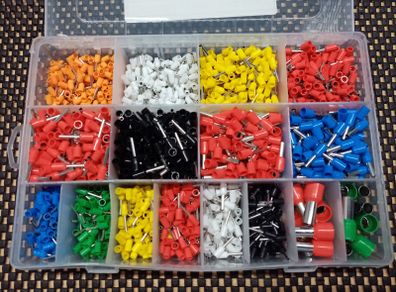 Bootlace ferrule kit (2120pcs)
