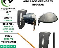 Callaway Paradym X Driver / 9 Degree / Aldila NVS Orange 65 Regular