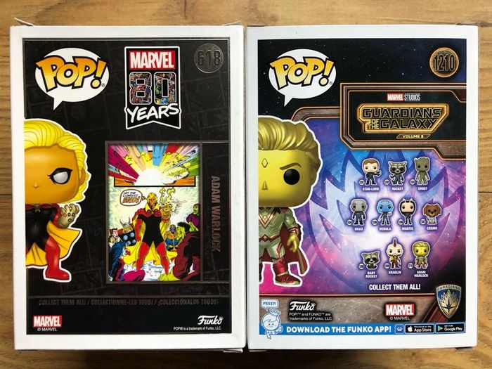 Funko Marvel: Adam Warlock Bundle