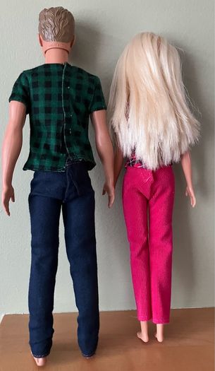 Barbie and Ken( 2016 Fashionista Ken)