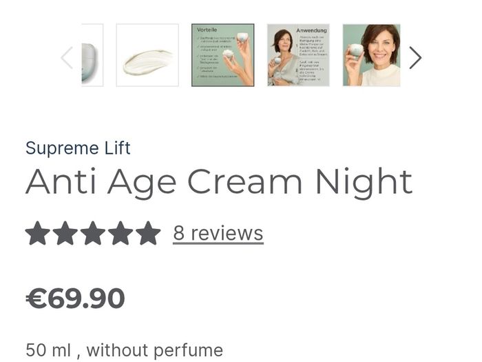 Brand New La Mer Supreme Natural Lift - Anti Age Cream Night - Size - 50ml - RRP - 69.90 - Open To Offers!!