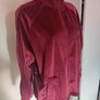 Petrolio velvet burgundy zipped jumper size UK22 EU50 Postage included Image 2