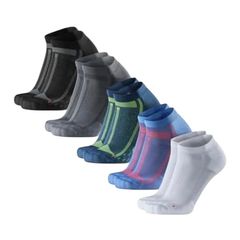 Danis Endurance,  5x Low-Cut Unisex Running Socks, UK 9-12, Brand New