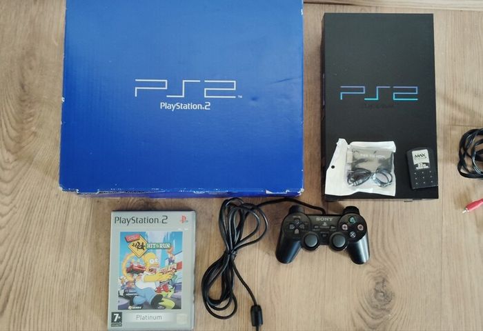 Playstation 2 boxed original controller hd adapter Game