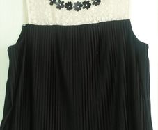 River island Cream and Black Top