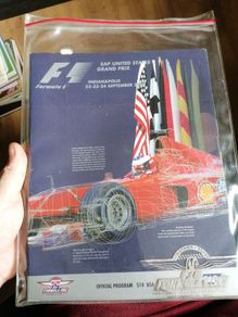F1 souvenir program