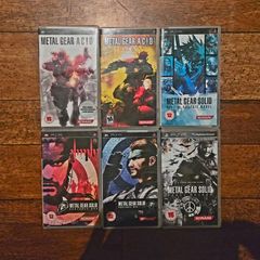 Metal Gear PSP games (All PAL)