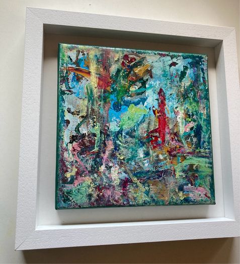 Original Abstract Painting Framed Original Abstract Paintin  Contemporary Irish Art