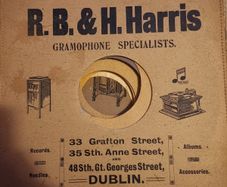 Wanted: 78rpm sleeves with Dublin record shop names, plus old shop bags.
